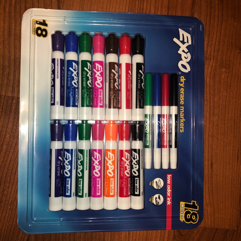 Brand New Expo Dry Erase Markers